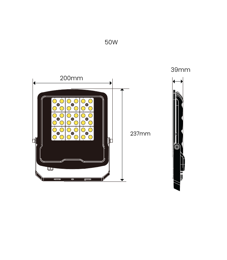 Hydra dimensions