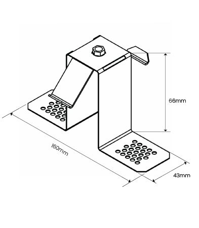 R112-05 Zodiac 48V Recessed Installation Kit (1 Pc) dimensions