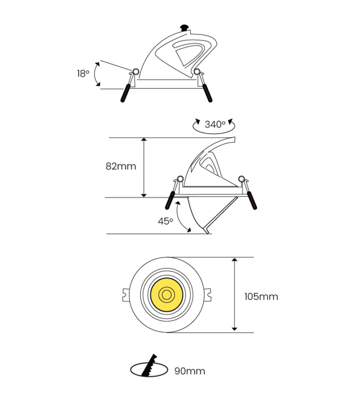 Dimension Diagram