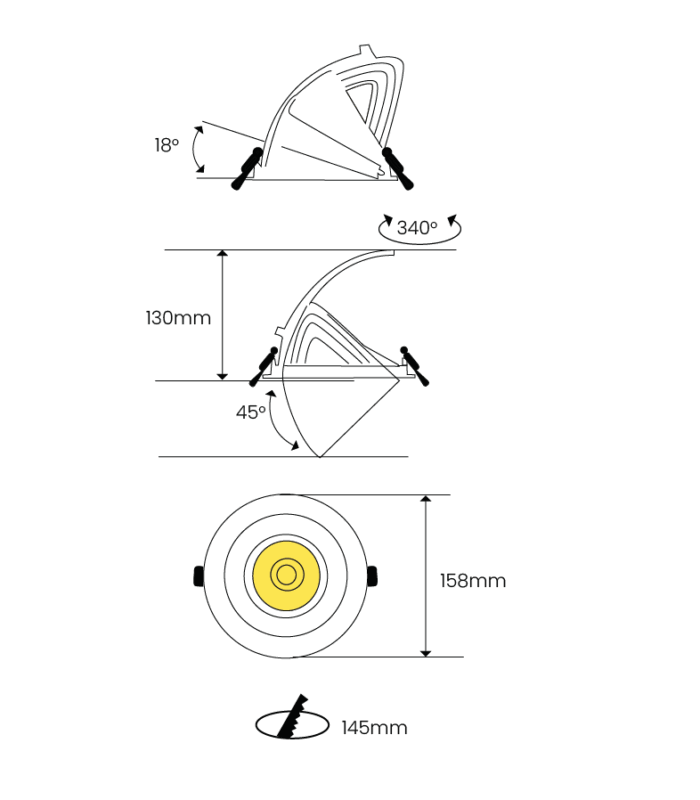 Dimension Diagram
